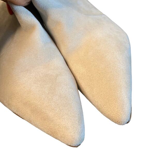 NEW Bellini Lornie Faux Suede Stone Modern Western Bootie Size 9 - Picture 4 of 9